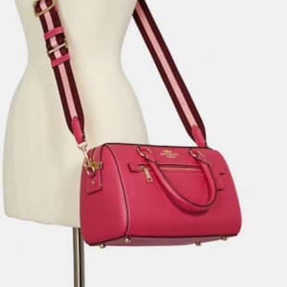 COPY - 🆕 COACH | Signature Pink Rowan Satchel RETAILS 315 - Picture 9 of 16